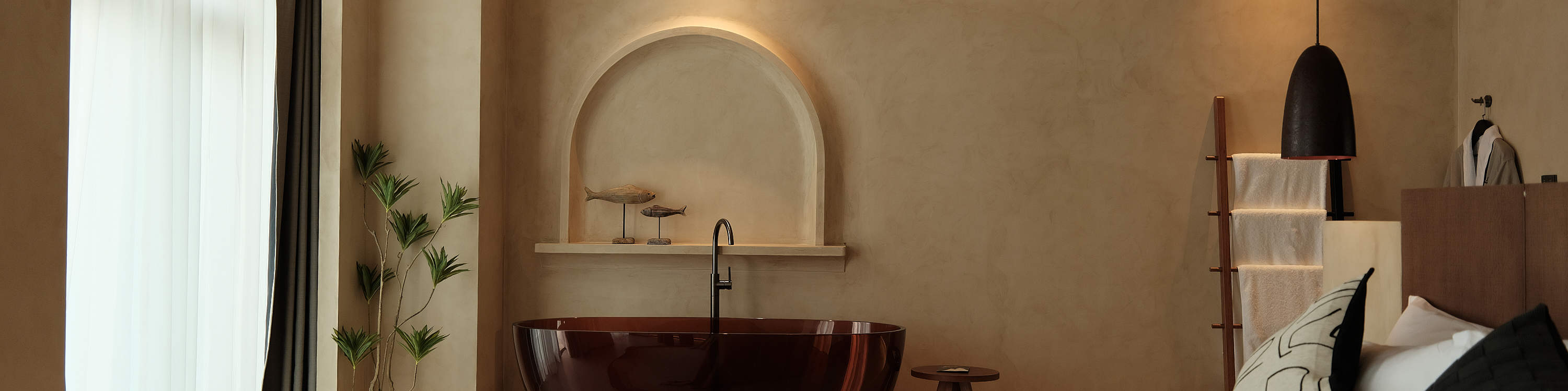 博槐·山景浴缸大床房